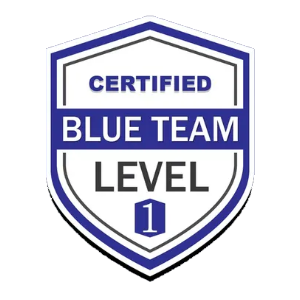 BTL1 certification badge